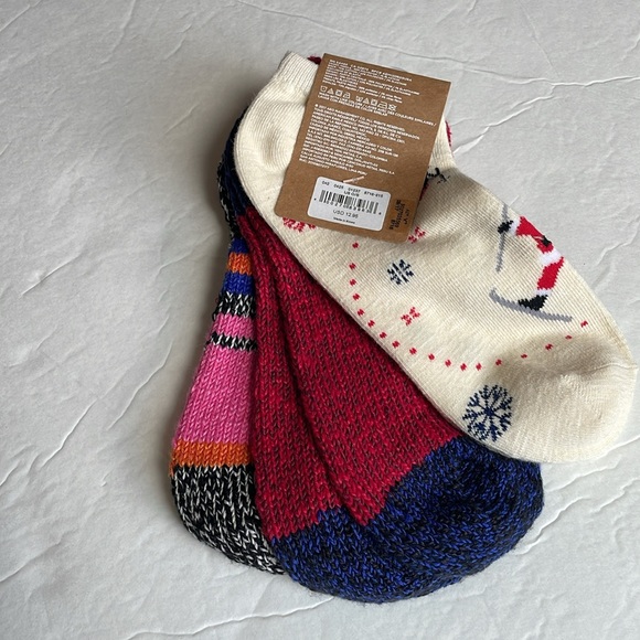 NWT three pairs of American Eagle shortie socks, holiday socks - Picture 2 of 5
